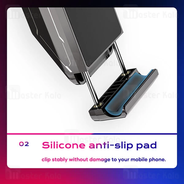 فن گیمینگ موبایل راک Rock i100 Phone Radiator With Semiconductor Refrigeration RAU0731