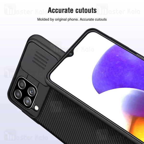قاب محافظ نیلکین سامسونگ Samsung Galaxy A22 4G Nillkin CamShield Case دارای محافظ دوربین