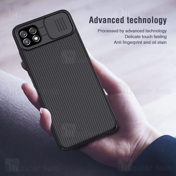 قاب محافظ نیلکین سامسونگ Samsung Galaxy A22 5G / F42 5G Nillkin CamShield Case دارای محافظ دوربین