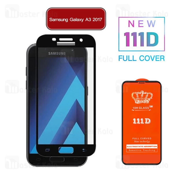 گلس تمام صفحه Samsung Galaxy A3 2017 A320F Glass Full Screen Protector