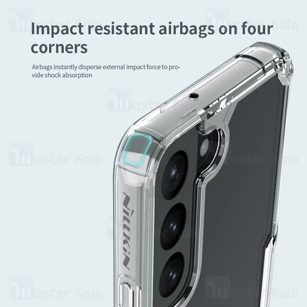 قاب ژله ای نیلکین سامسونگ Samsung Galaxy S22 Plus 5G Nillkin Nature TPU Pro Case