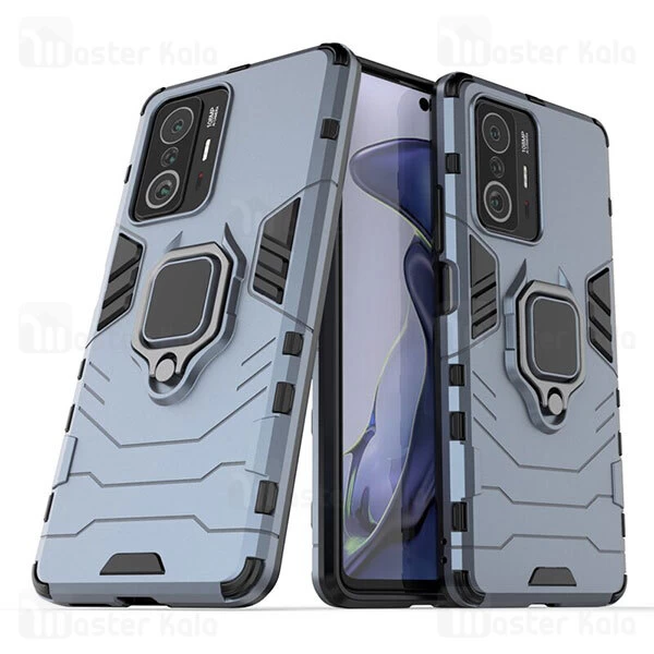قاب ضد ضربه Xiaomi 11T / Xiaomi 11T Pro KEYSION Shock of Armor Ring Holder Case