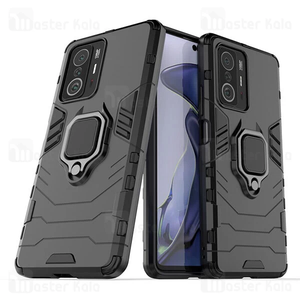قاب ضد ضربه Xiaomi 11T / Xiaomi 11T Pro KEYSION Shock of Armor Ring Holder Case