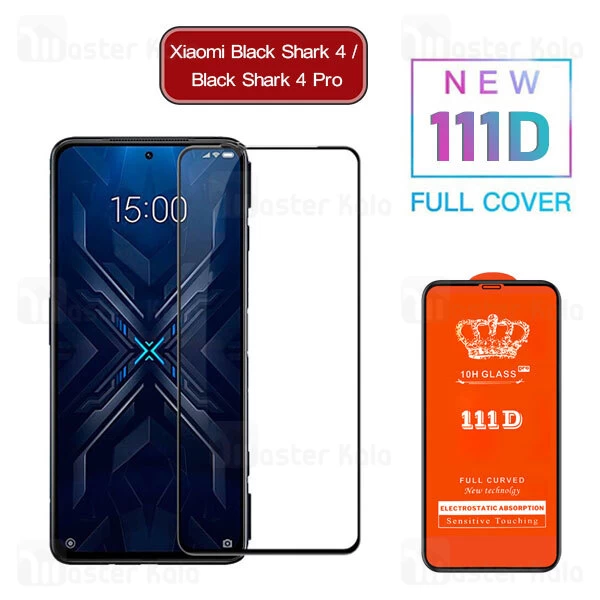گلس تمام صفحه Xiaomi Black Shark 4 / Black Shark 4 Pro Glass Full Screen Protector