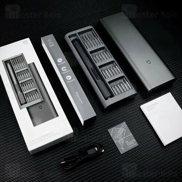 پیچ گوشتی شارژی Xiaomi Electric Precision Screwdriver Kit 24 Bits MJDDLSD003QW 