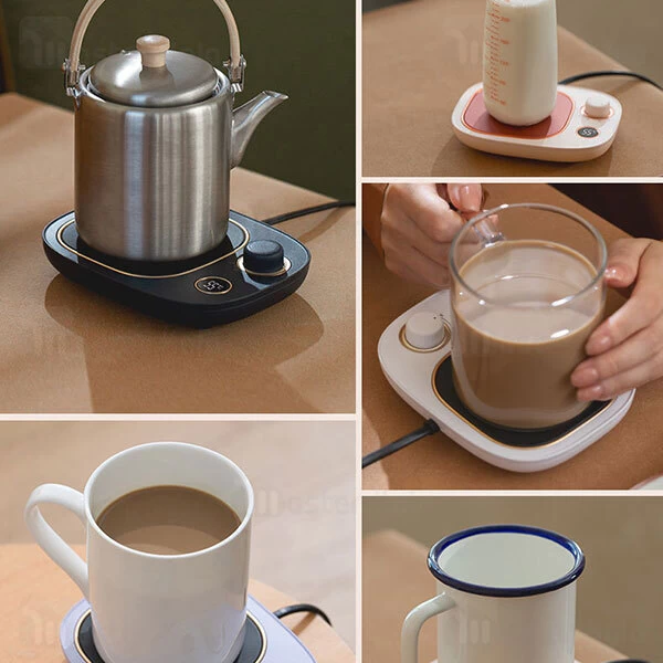 زیر لیوانی برقی Xiaomi Liberfeel Maoxin Q42 Smart Heating Coaster Set