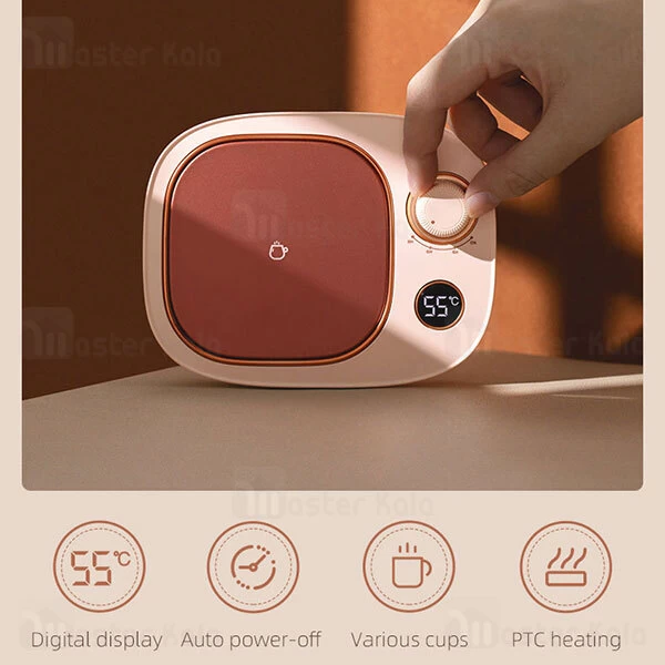 زیر لیوانی برقی Xiaomi Liberfeel Maoxin Q42 Smart Heating Coaster Set