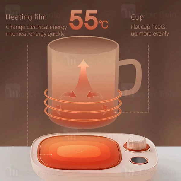 زیر لیوانی برقی Xiaomi Liberfeel Maoxin Q42 Smart Heating Coaster Set