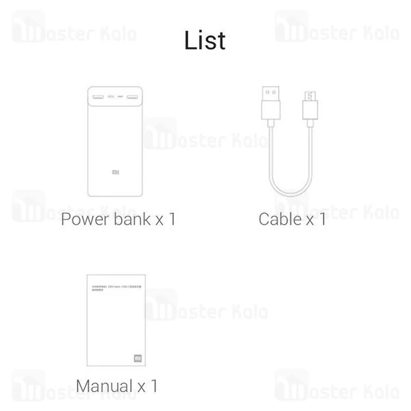 پاوربانک شیائومی Xiaomi Mi power Bank 3 30000mAh Quick Charge Edition PB3018ZM