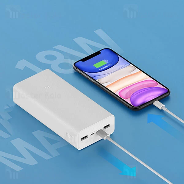 پاوربانک شیائومی Xiaomi Mi power Bank 3 30000mAh Quick Charge Edition PB3018ZM