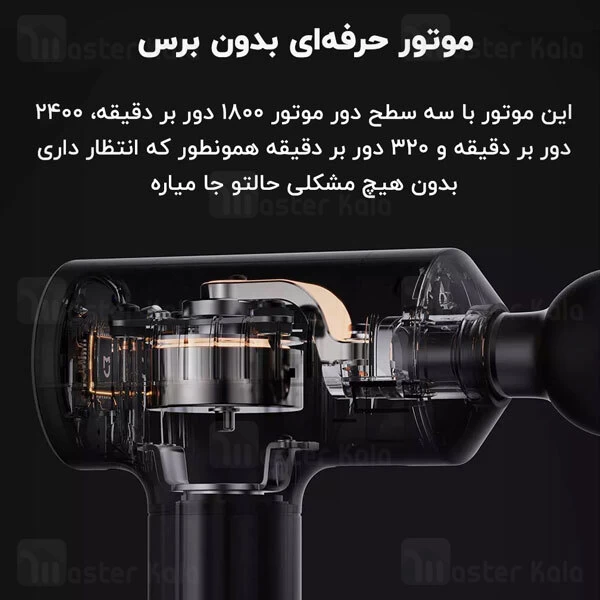 ماساژور تفنگی شیائومی Xiaomi Mijia Electric Fascia Gun Massager MJJMQ01-ZJ