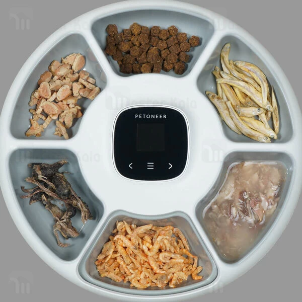 غذا دهنده حیوانات خانگی شیائومی Xiaomi Petoneer NutriSpin 6 Meal Pet Feeder PF001-M