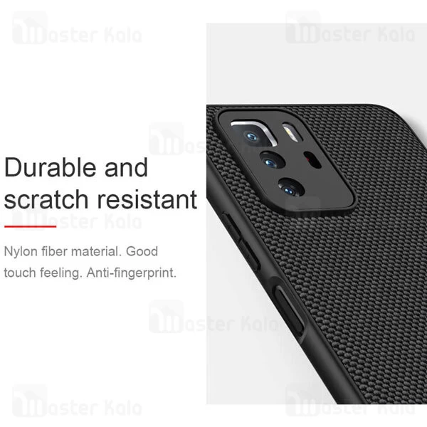 قاب فیبر نیلکین شیائومی Xiaomi Poco X3 GT / Redmi Note 10 Pro 5G Nillkin Textured Nylon Fiber Case