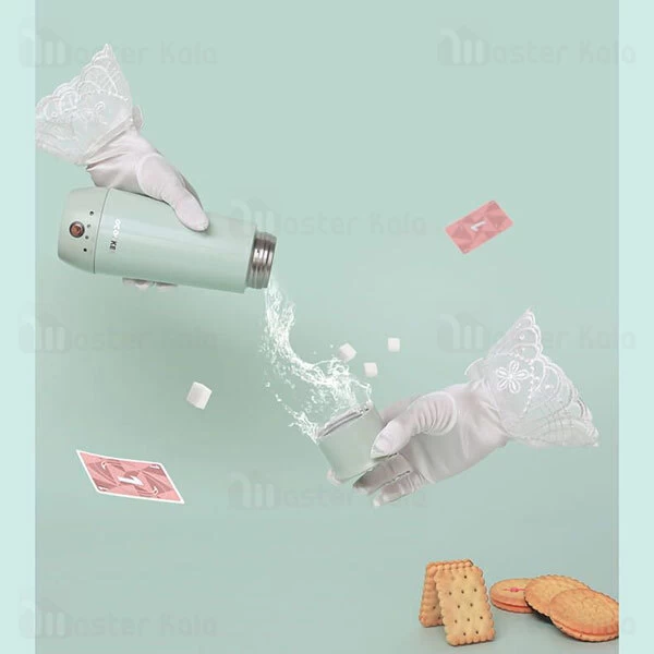 آب جوش کن و گرم کن برقی Xiaomi QCOOKER Insulation Portable Electric Kettle CR-DRB01