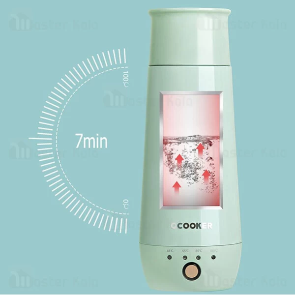 آب جوش کن و گرم کن برقی Xiaomi QCOOKER Insulation Portable Electric Kettle CR-DRB01