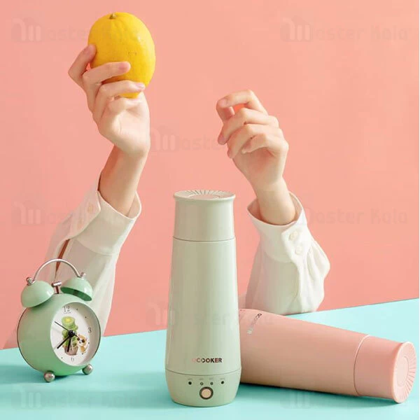 آب جوش کن و گرم کن برقی Xiaomi QCOOKER Insulation Portable Electric Kettle CR-DRB01