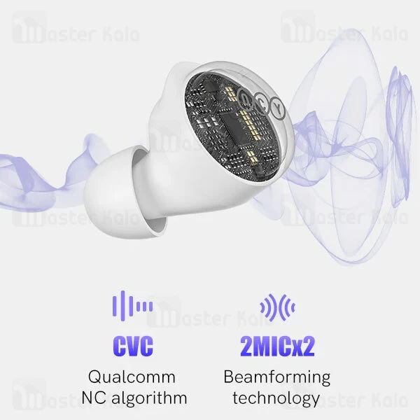 هندزفری بلوتوث دوگوش کیو سی وای Xiaomi QCY T17s Earbuds TWS AptX