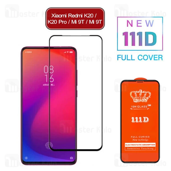 گلس تمام صفحه Xiaomi Redmi K20 / K20 Pro / Mi 9T / Mi 9T Pro Glass Full Screen Protector