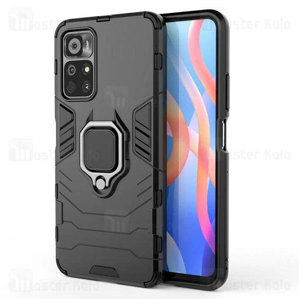 قاب ضد ضربه Xiaomi Redmi Note 11 Pro / 11 Pro Plus KEYSION Shockproof Armor Ring Holder Case