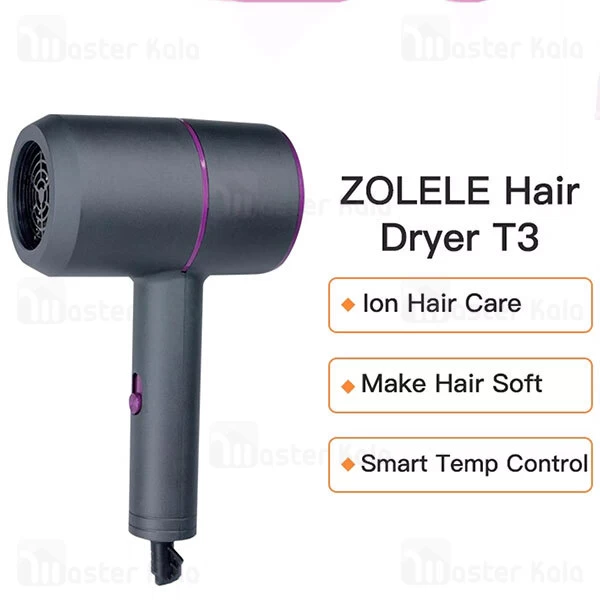 سشوار Xiaomi Zolele T3 Anion Hair Dryer 800W