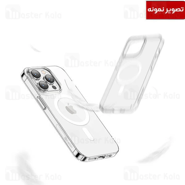 قاب محافظ مگنتی گرین لاین آیفون Apple iPhone 13 Green Lion Magsafe Delgado Clear Case