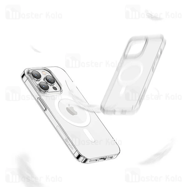 قاب محافظ مگنتی گرین لاین آیفون Apple iPhone 14 Pro Green Lion Magsafe Delgado Clear Case