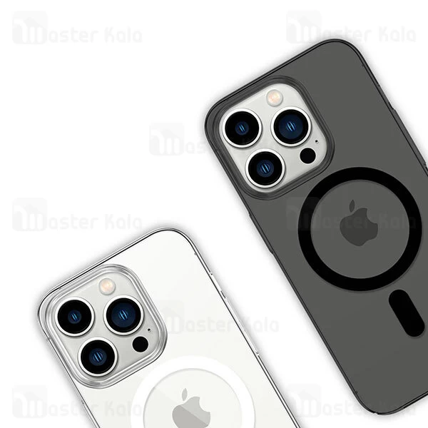 قاب محافظ مگنتی گرین لاین آیفون Apple iPhone 14 Pro Green Lion Magsafe Delgado Clear Case