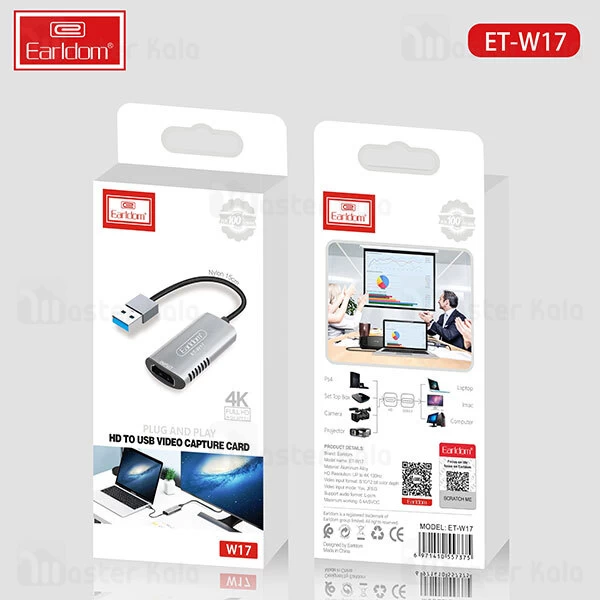 کابل تبدیل USB به HDMI ارلدام Earldom ET-W17