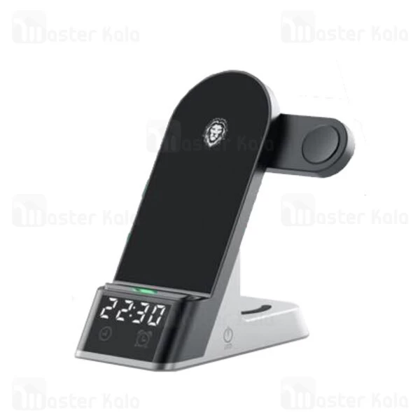 استند و شارژر وایرلس گرین لاین Green Lion 6 in 1 توان 15 وات