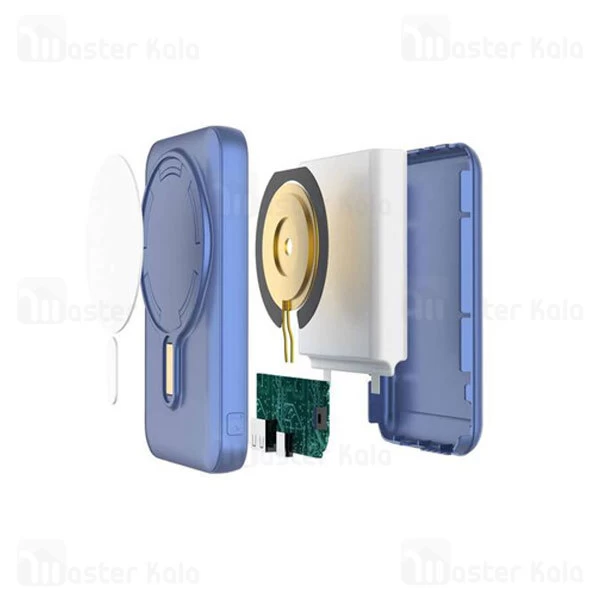 پاوربانک وایرلس 10000 مگ سیف گرین لاین Green Lion MagSafe توان 15 وات 