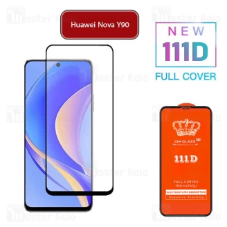 گلس تمام صفحه تمام چسب هواوی Huawei Nova Y90 111D Glass