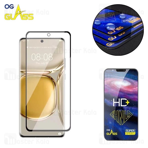 محافظ صفحه نانو تمام صفحه تمام چسب هواوی Huawei P50 Pro OG HD+ PET