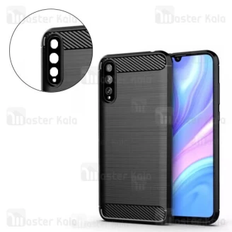 قاب محافظ ژله ای هواوی Huawei Y8p Rugged Armor Fiber Carbon