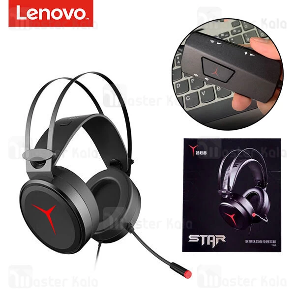 هدفون گیمینگ Lenovo Legion Star Y360 Wired Gaming Headphone