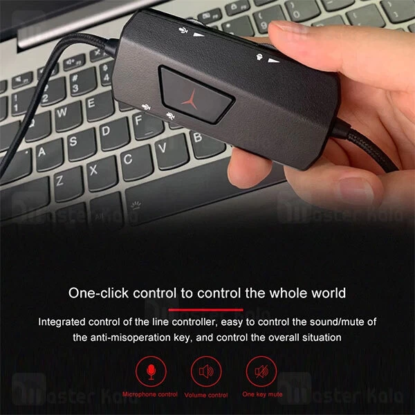 هدفون سیمی گیمینگ لنوو Lenovo Star Y360 Wired Gaming Headphone دارای میکروفون