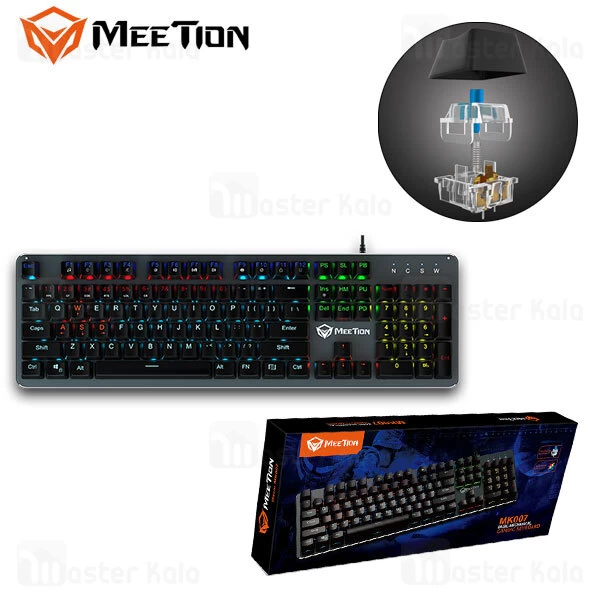 کیبورد سیمی گیمینگ میشن Meetion MT-MK007