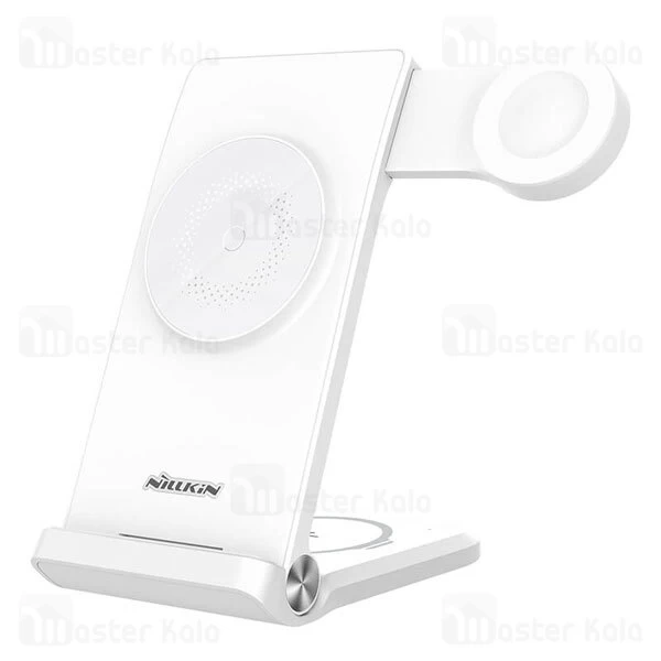 استند و شارژر وایرلس مگ سیف نیلکین Nillkin PowerTrio 3-in-1