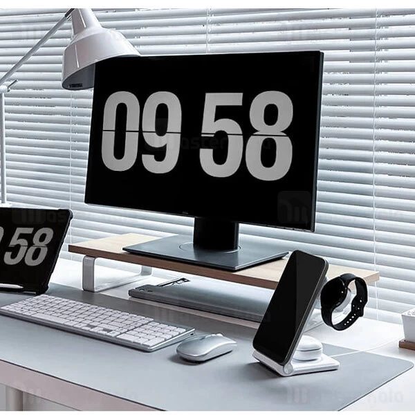 استند و شارژر وایرلس مگ سیف نیلکین Nillkin PowerTrio 3-in-1