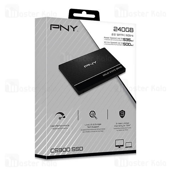درایو SSD اینترنال پی ان وای PNY CS900 2.5 Inch ظرفیت 240 گیگابایت