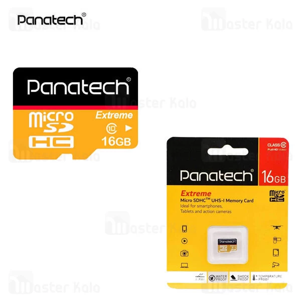 کارت حافظه میکرو اس دی 16 گیگابایت پاناتک Panatech Extreme U1 30MBps