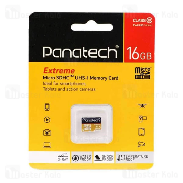کارت حافظه میکرو اس دی 16 گیگابایت پاناتک Panatech Extreme U1 30MBps