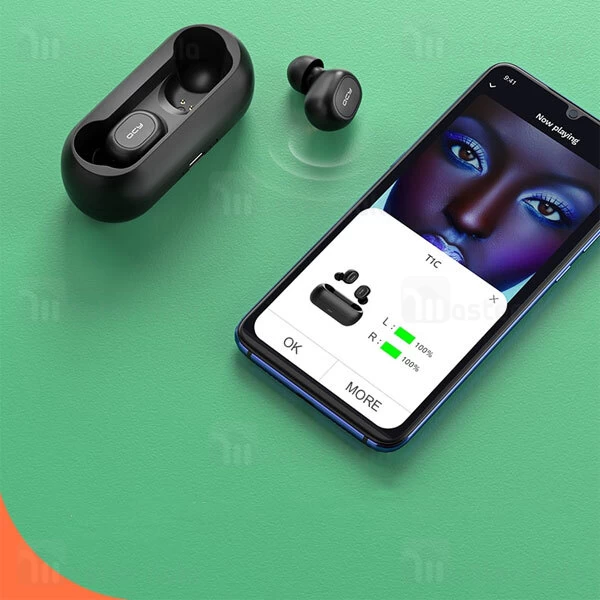 هندزفری بلوتوث دوگوش کیو سی وای QCY T1C