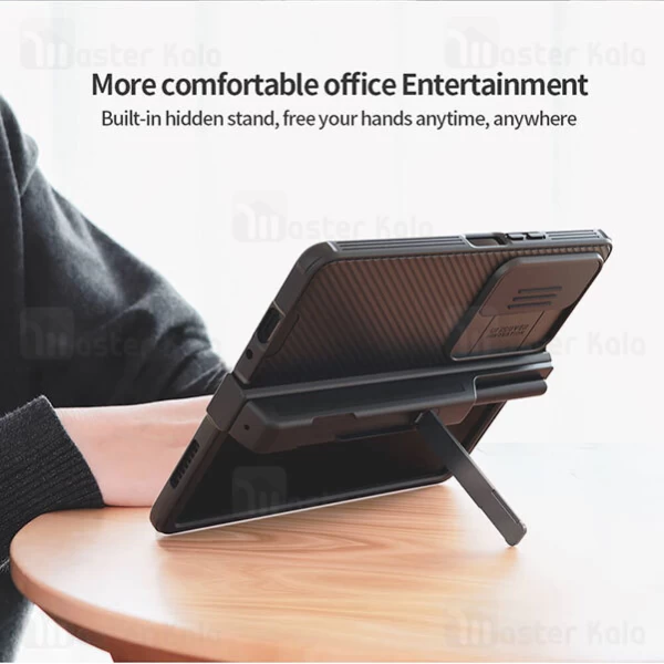 قاب محافظ Samsung Galaxy Z Fold 4 5G Nillkin CamShield Pro Full Set Case دارای محافظ دوربین