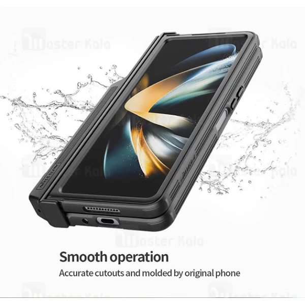 قاب محافظ Samsung Galaxy Z Fold 4 5G Nillkin CamShield Pro Full Set Case دارای محافظ دوربین