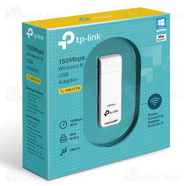کارت شبکه USB بی سیم تی پی لینک TP-Link TL-WN727N