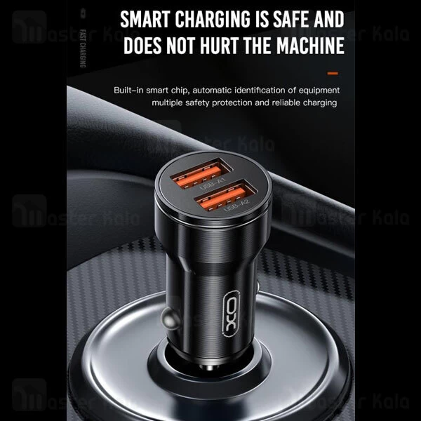 شارژر فندکی ایکس او XO CC48 شدت جریان 2.4 آمپر