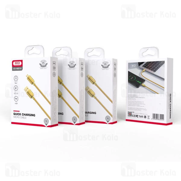 کابل میکرو ایکس او XO NB216 طول 1 متر و حداکثر جریان 2.4 آمپر