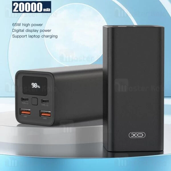 پاوربانک 20000 ایکس او XO PB97 توان 65 وات