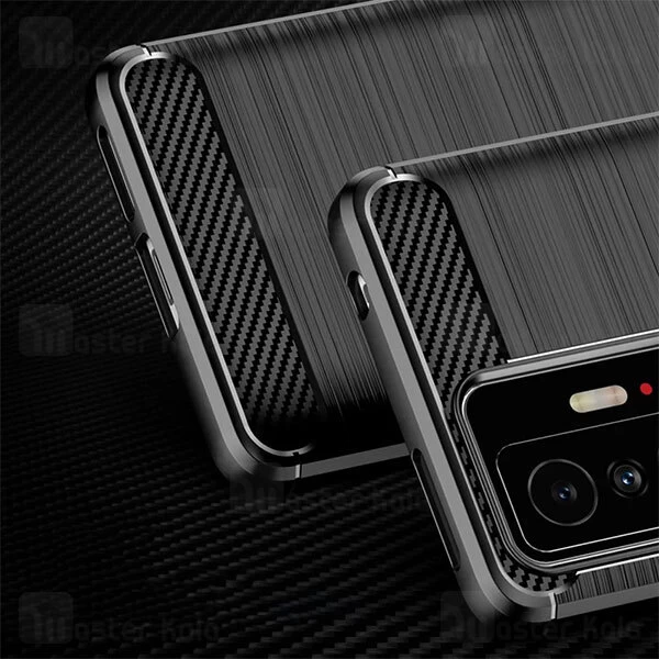 قاب فیبر کربنی شیائومی Xiaomi 11T / Xiaomi 11T Pro Rugged Armor Fiber Carbon