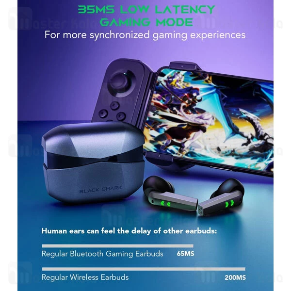 هندزفری بلوتوث دوگوش شیائومی Xiaomi Black Shark Lucifer T2